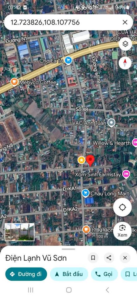 Đất mặt tiền đường T1, sau chợ Ea Tu - Đầu tư sinh lời