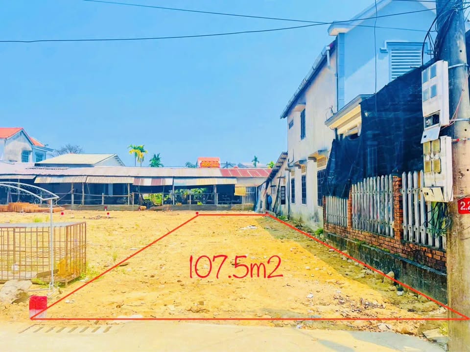 Bán đất đẹp 107.7m² kiệt 79 Phạm Thị Liên, Thành phố Huế - Sổ hồng riêng