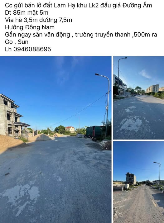 Đất vàng Lam Hạ - Sổ đỏ trao tay, tiềm năng sinh lời khủng