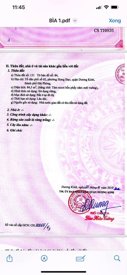 Đất vàng tổ dân phố Vọng Hải - Rẻ nhất Hải Phòng, chỉ 2 tỷ