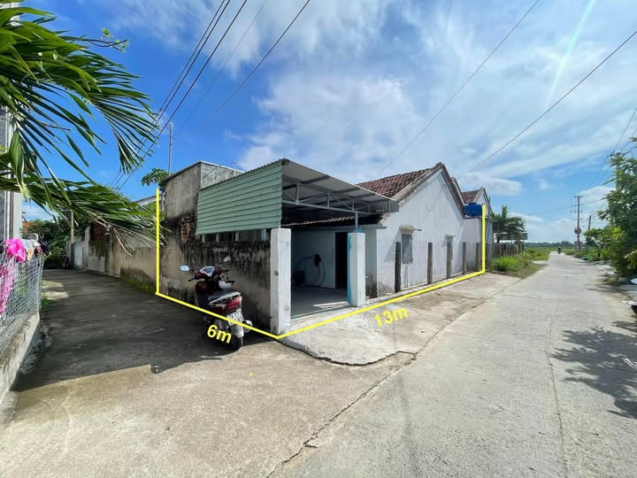 Nhà cấp 4, 2 mặt tiền đường, sổ riêng full thổ cư, chỉ 539 triệu