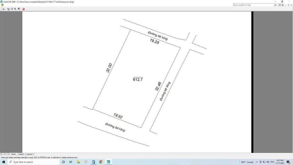 Đất 3 mặt tiền, diện tích 600m2, trục chính Đông Lai, Sóc Sơn, Hà Nội