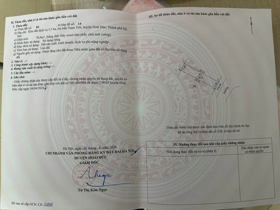 Đất vàng Trạm Trôi - Hoài Đức vị trí đắc địa, cơ hội đầu tư sinh lời