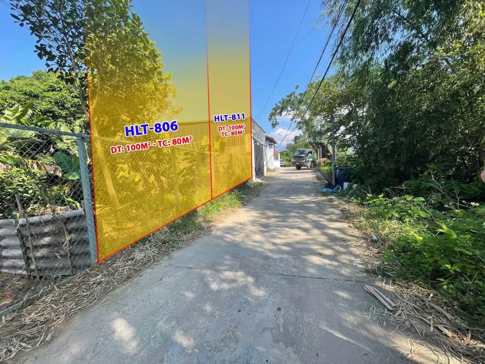 Bán đất Vĩnh Phúc - 100m² thổ cư, hướng Đông Nam, gần KCN Yên Trung