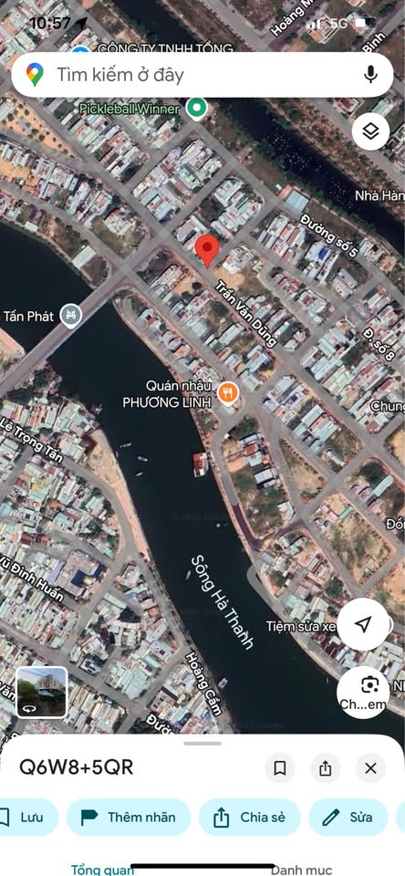 Bán đất mặt tiền Võ Văn Dũng, Quy Nhơn 80m², 3.85 tỷ, cơ hội vàng