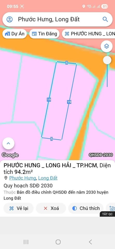 Lô đất vàng Phước Hưng cũ - Vị trí đắc địa, gần trường Lý Tự Trọng