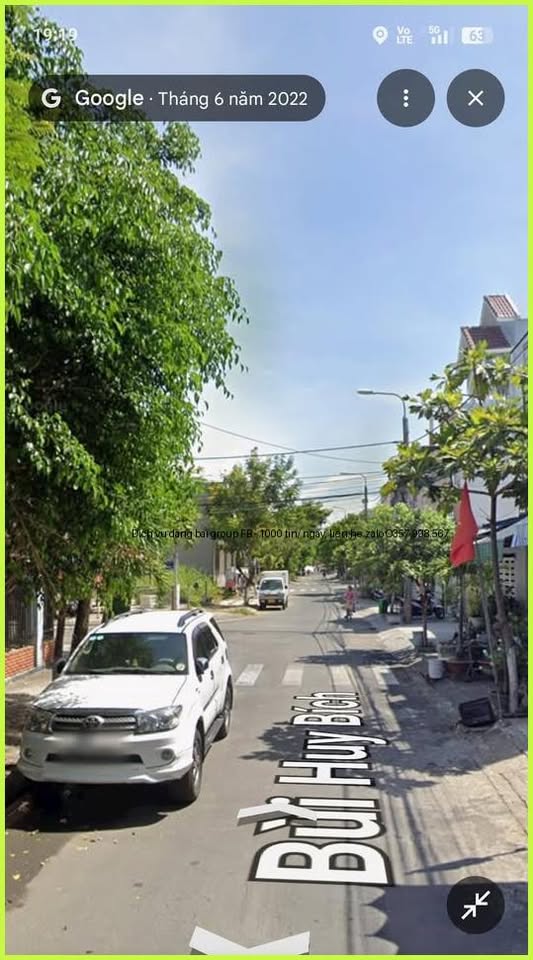 Lô góc vàng Bùi Huy Bích - 144m2, ngang 8.3m, gần biển 5 phút, sát chợ, trường học