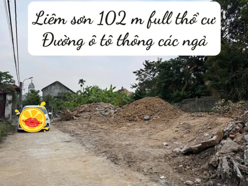Đất vàng An Khoái, Liêm Sơn 102m2, mặt tiền 8m, ô tô thông thoáng - cơ hội đầu tư sinh lời