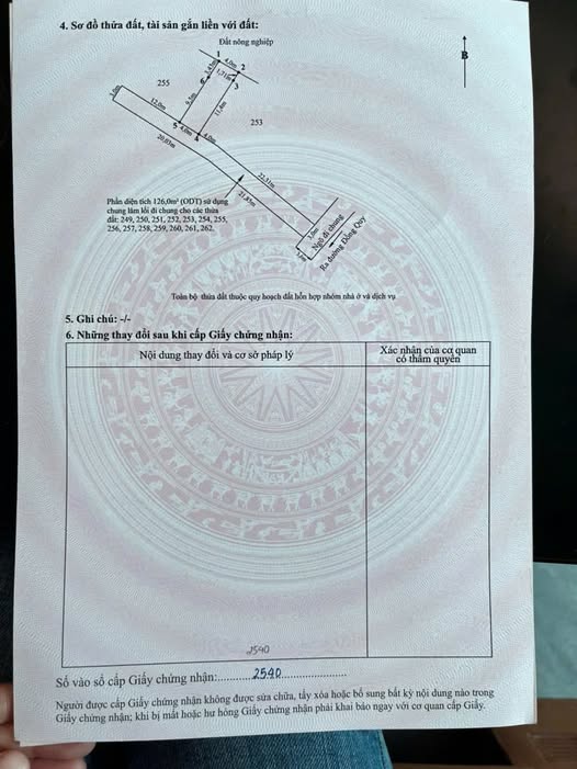 Đất vượng khí 52m2 - hướng Tây Nam - ô tô đỗ cửa tại Kiến An, Hải Phòng