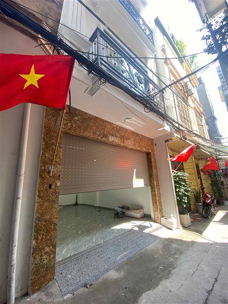 Nhà 6 tầng thang máy, ngõ thông phố Hoàng Quốc Việt - Cầu Giấy