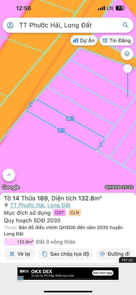 Lô đất vàng Phước Hải - Sổ đỏ trao tay, xây tổ ấm an cư