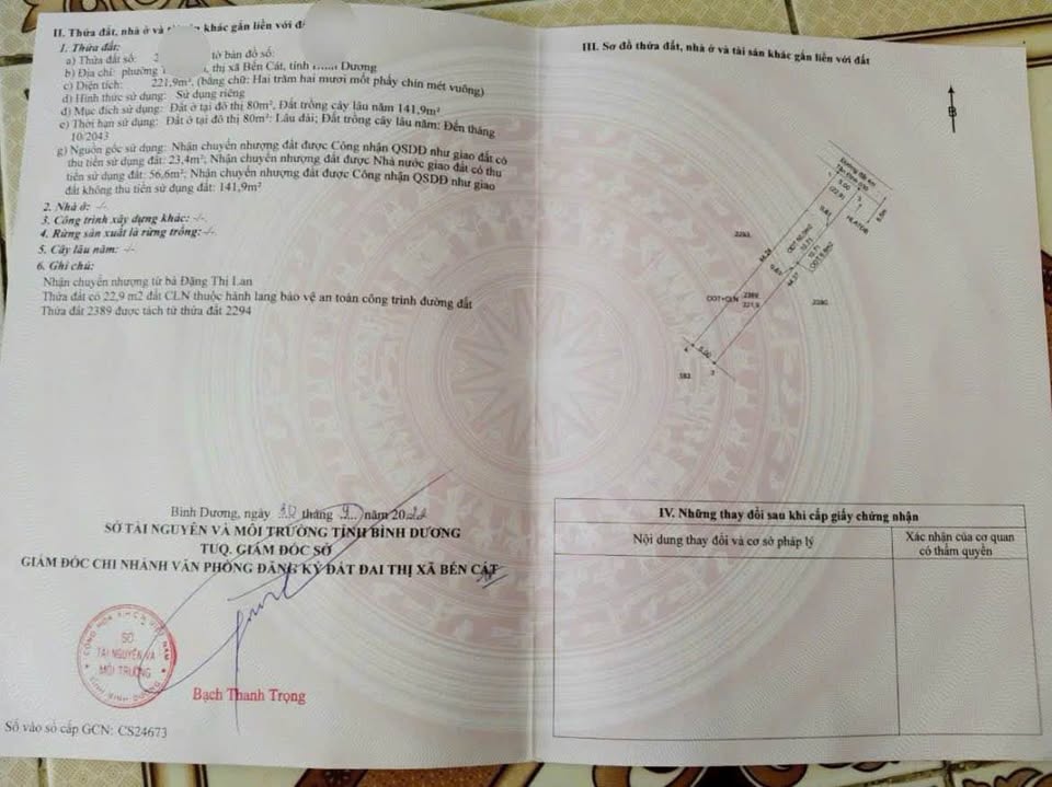 Miếng đất vàng Tân Định 5x44m, thổ cư 80m², sổ đỏ sẵn sàng, giá 2,1 tỷ