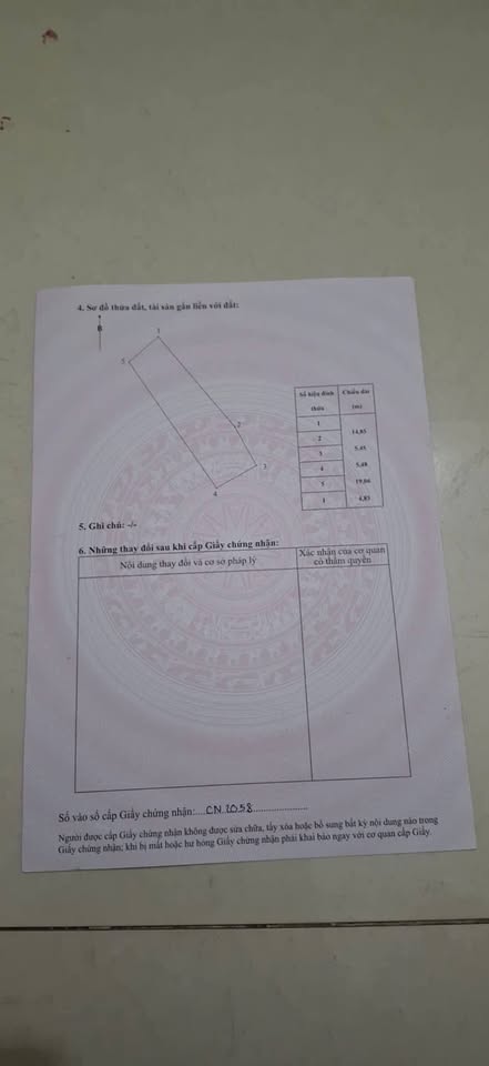 Bán đất thổ cư 108m2, mặt tiền 5m, nở hậu nhẹ, ô tô đỗ cửa tại Lương Tài, Bắc Ninh