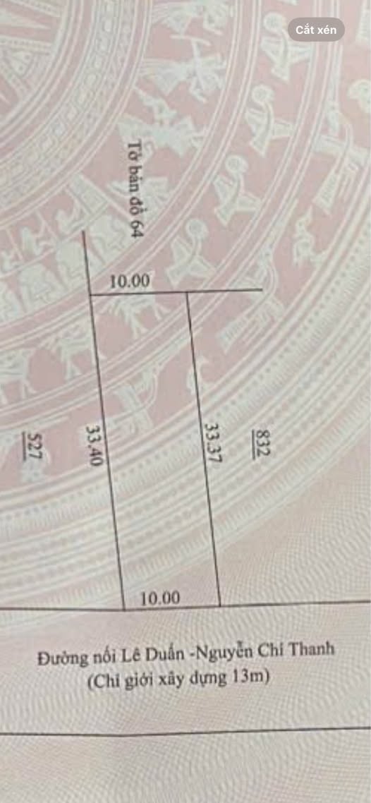 Cơ hội vàng sở hữu ngay lô đất cực phẩm tại hẻm chính 220 Lê Duẩn