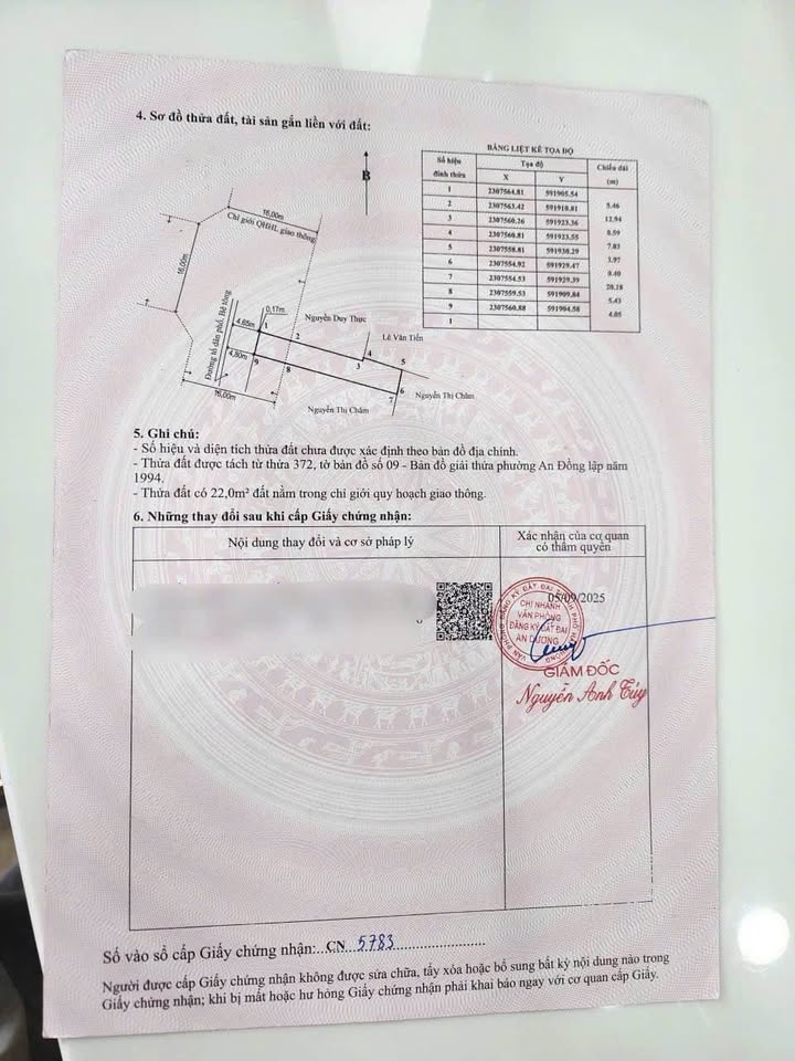 Mặt trục chính Vĩnh Khê, An Đồng - 106.2m2 đường thông, gần chợ, giá 3.4 tỷ