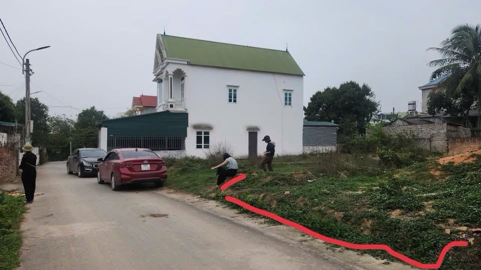 Bán đất Vĩnh Tường, Vĩnh Phúc - Mặt tiền rộng, tặng thiết kế nhà siêu vip