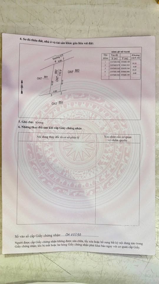 Siêu phẩm đất thổ cư 110,9m² tại trung tâm xã Đào Xá, Thanh Thủy, Phú Thọ