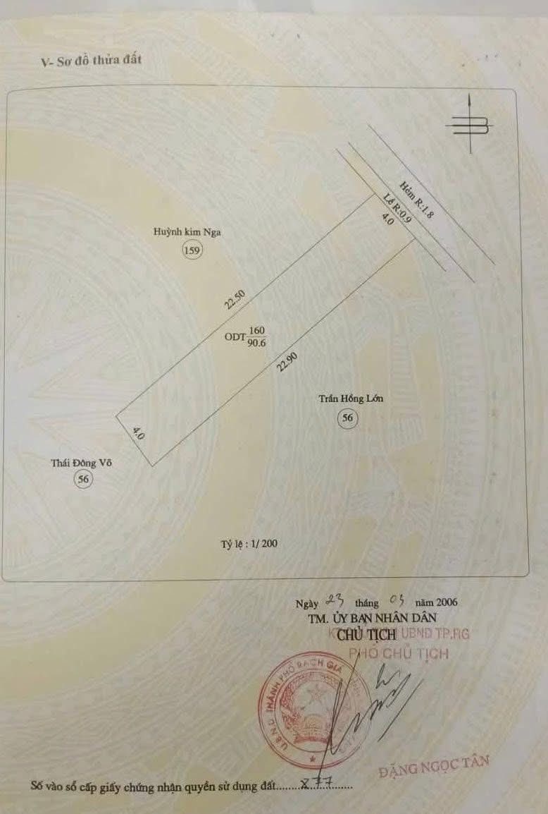 Bán 2 nền liền kề tặng kèm dãy trọ 7 phòng, thu nhập 7 triệu/tháng tại Rạch Giá, Kiên Giang