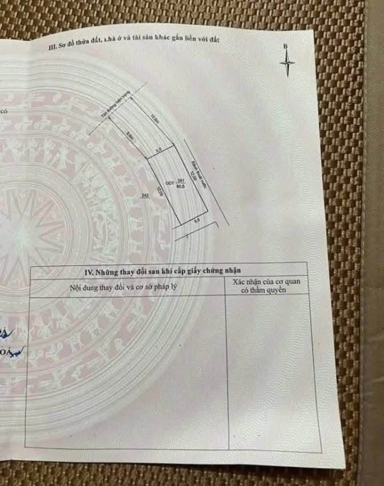 Chính chủ bán lô đất siêu hot tại trục đường Hồ Đắc Di