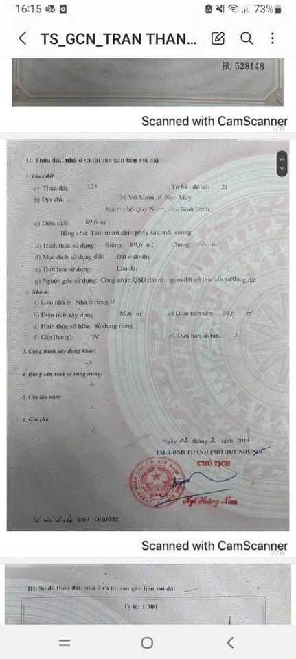 Đất Quy Nhơn xịn xò, 90m2 ngay Võ Mười, giá nhỉnh 5 tỷ