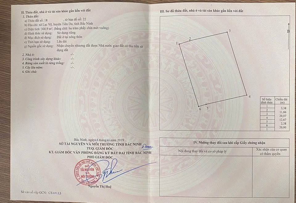 Bán đất 300m² Lạc Vệ, Tiên Du có xưởng cho thuê 25 triệu/tháng, giá 10 tỷ