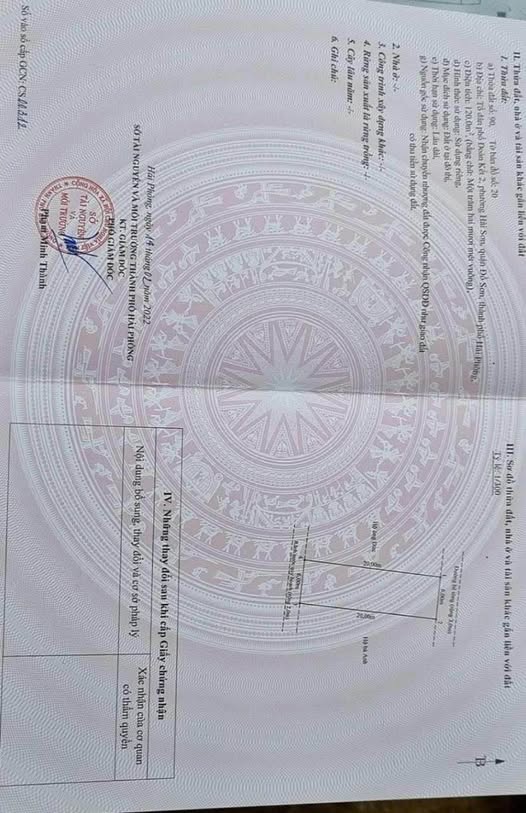 Đất vàng Đồ Sơn, 120m2, mặt tiền 6m, ngõ 3m, gần biển, giá chỉ 2,52 tỷ