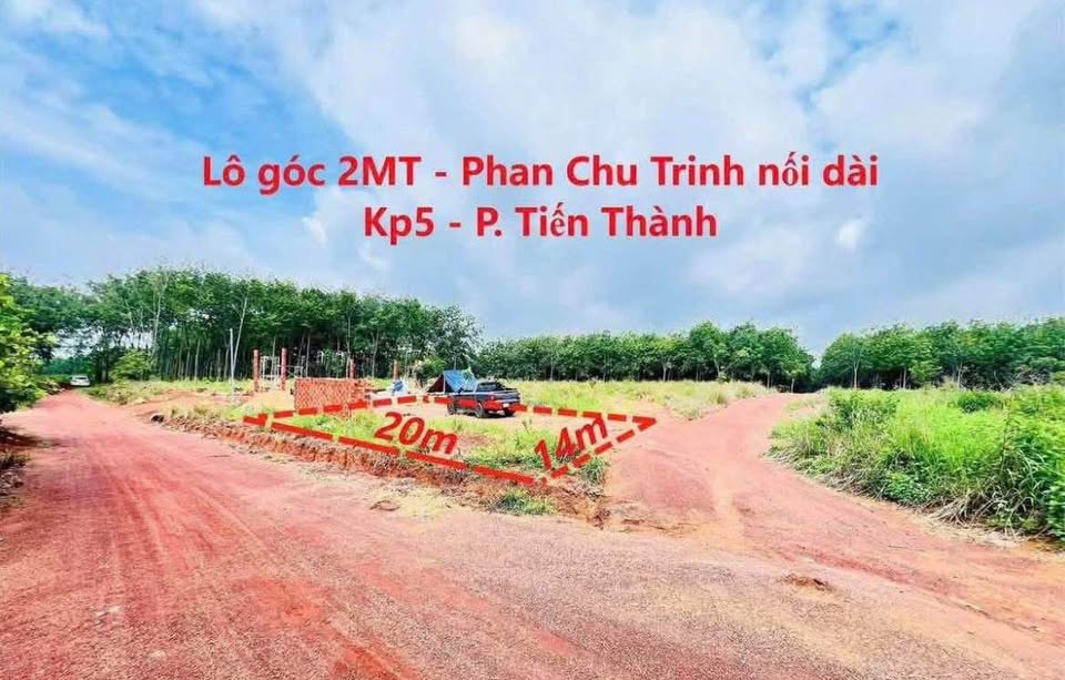 Siêu phẩm lô góc 2 mặt tiền cực hiếm tại đường Phan Chu Trinh nối dài