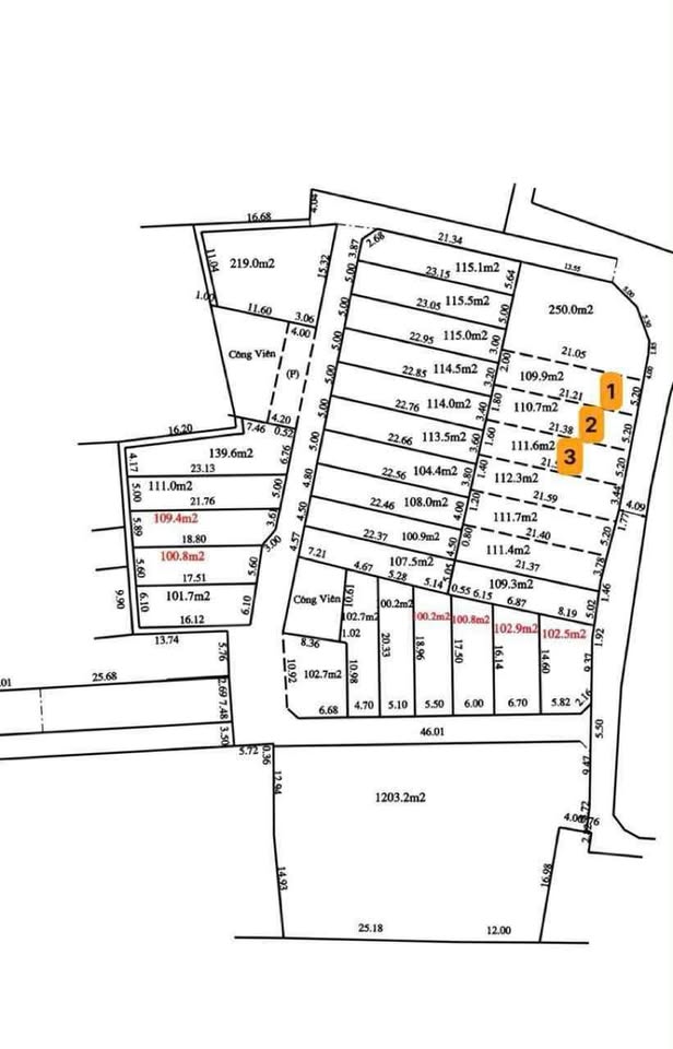 Bán đất kiệt Minh Mạng 2 lô liền kề, hướng Đông Nam, giá nhỉnh 1 tỷ