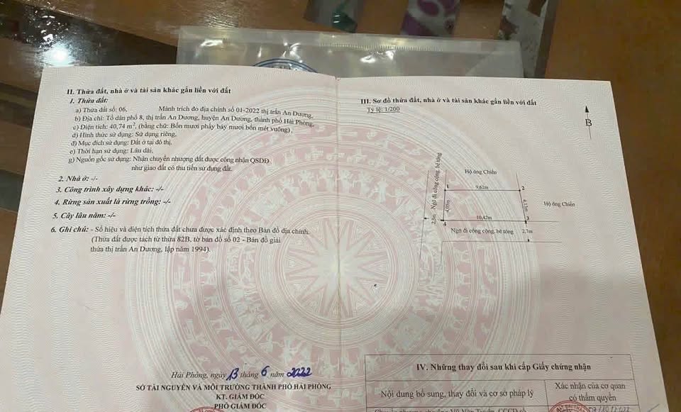 Lô góc An Dương - Ngõ ô tô sát cửa, đối diện biệt thự