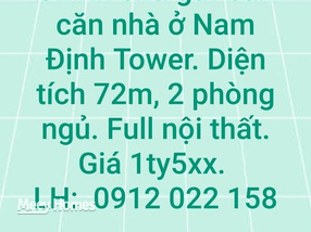 Căn hộ full nộI thất 2 ngủ tại Nam Định Tower - Giá sập sàn
