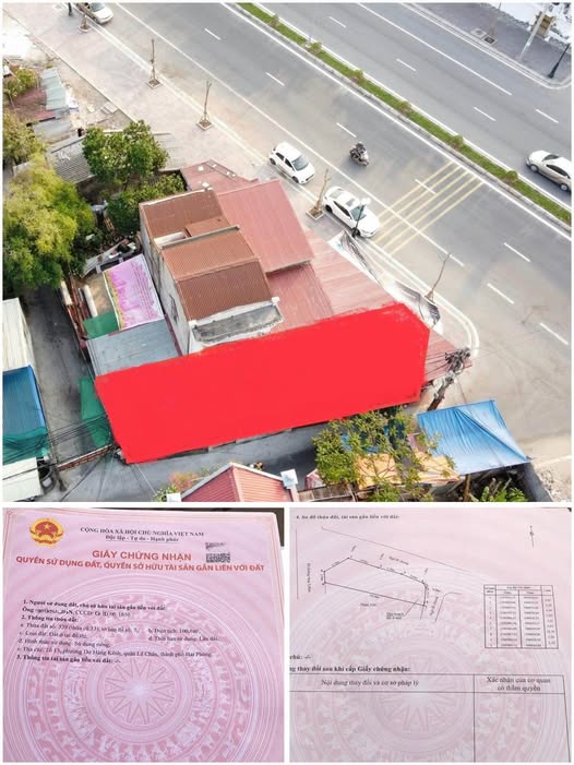 Bán gấp lô góc 3 mặt tiền Hồ Sen, Hải Phòng, diện tích 100,1m2