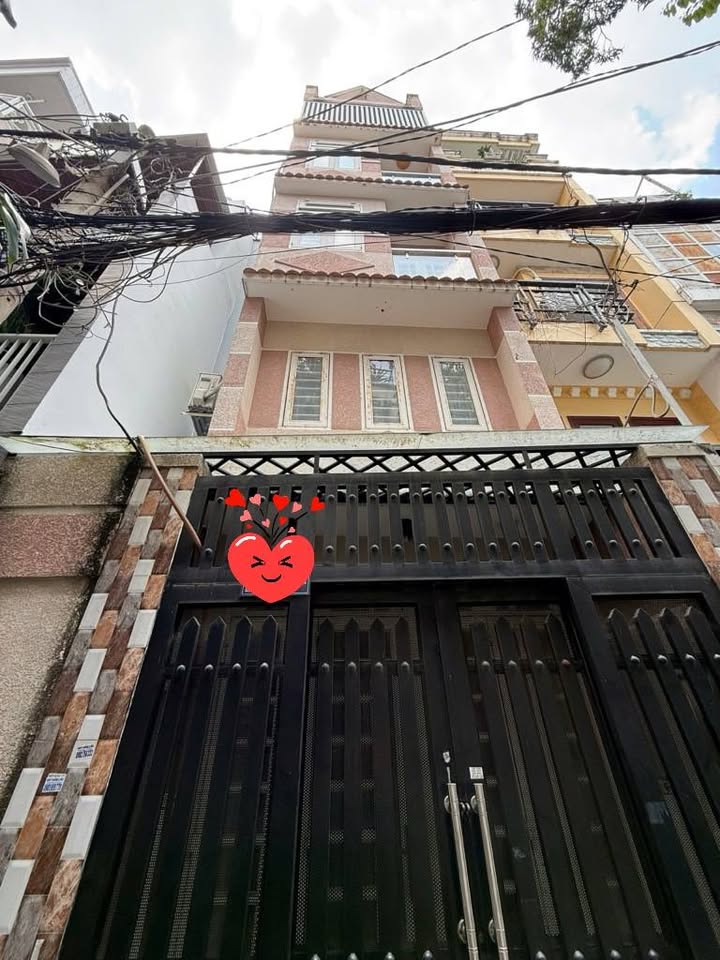 Nhà 5 tầng Phan Xích Long, Phú Nhuận 34m2, 4 ngủ, giá 6.45 tỷ - Hẻm thông, chủ nhà thiện chí