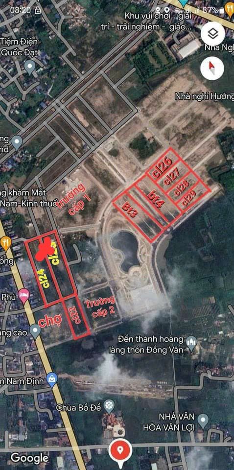 Đất Nam Sông Đào - Mảnh áp góc, hướng Đông Nam đón sinh khí