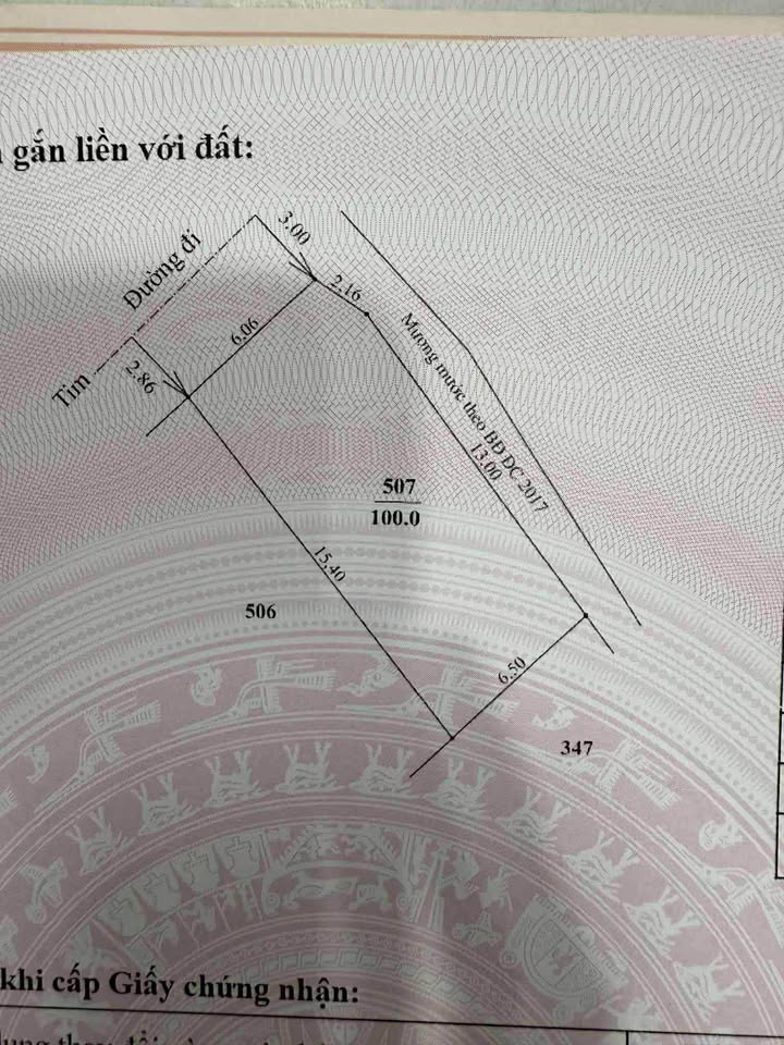Đất Vàng Huế 100m² sổ hồng sẵn sàng, giá hời như mơ