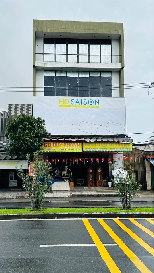 Tòa nhà 5 tầng mặt tiền Nguyễn Lương Bằng - Kinh doanh đắc lợi