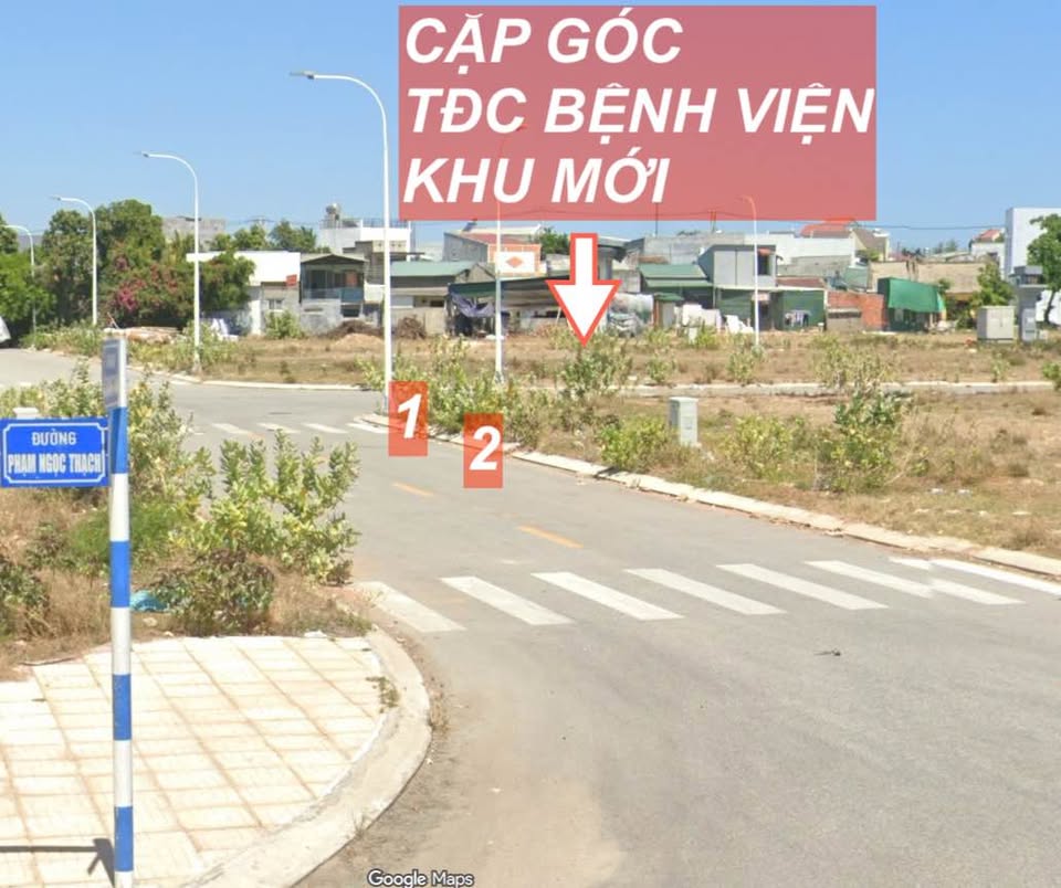 Cặp lô góc đất tái định cư 192.5m², vị trí vàng gần bệnh viện mới