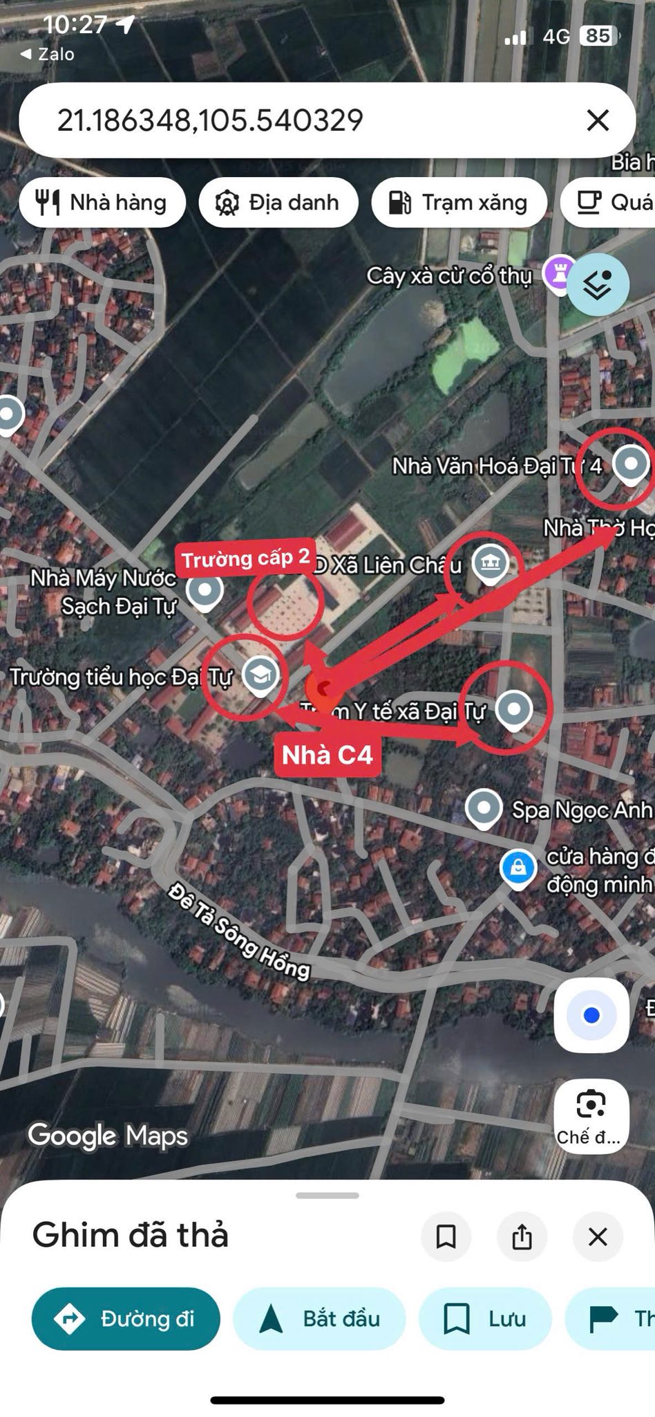 Bán đất trục chính kinh doanh tại Yên Lạc, Vĩnh Phúc, có nhà cấp 4 cho thuê, giá 3.4 tỷ