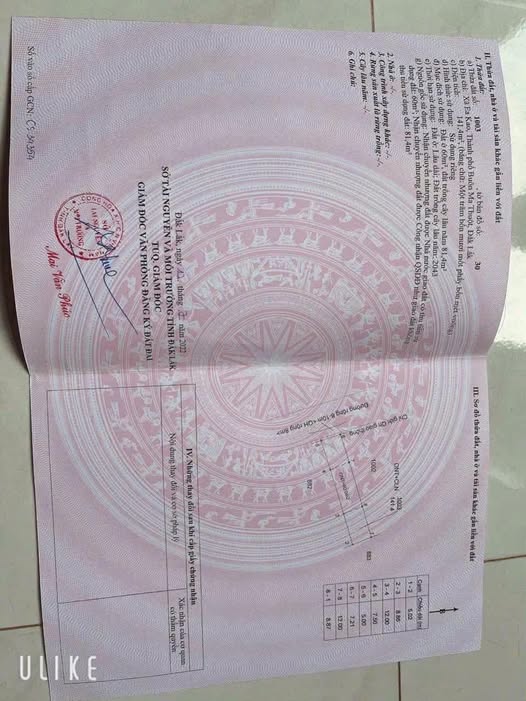 Đất Eakao, Đắk Lắk, 780 triệu có ngay 140m2, sổ đỏ sẵn sàng