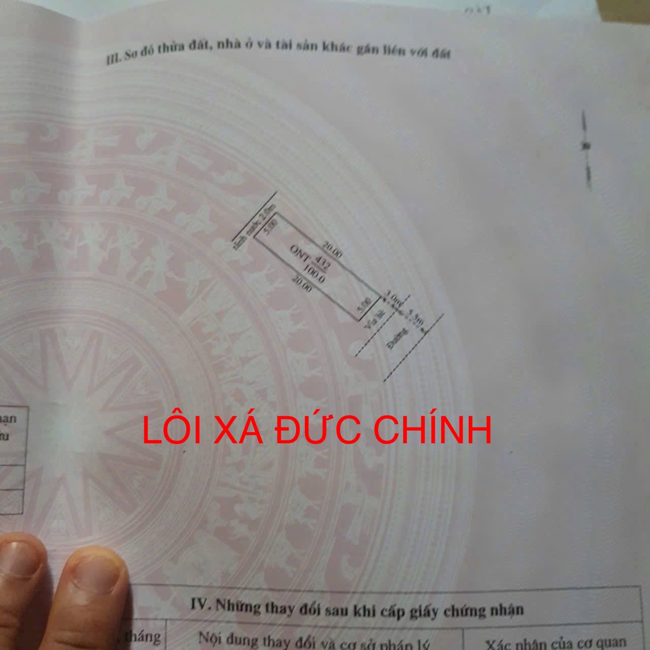 Đất nền khu dân cư Lôi Xá, Cẩm Giàng, Hải Dương, 100m2, đường ô tô tránh, giá tốt
