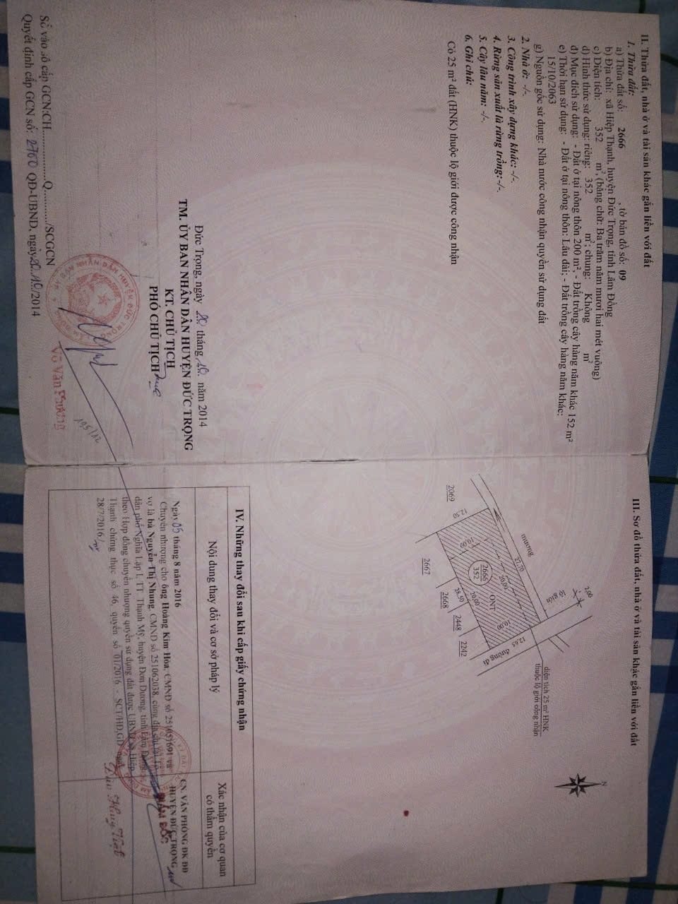 Đất xịn xò, sổ đỏ rõ ràng, giá hời