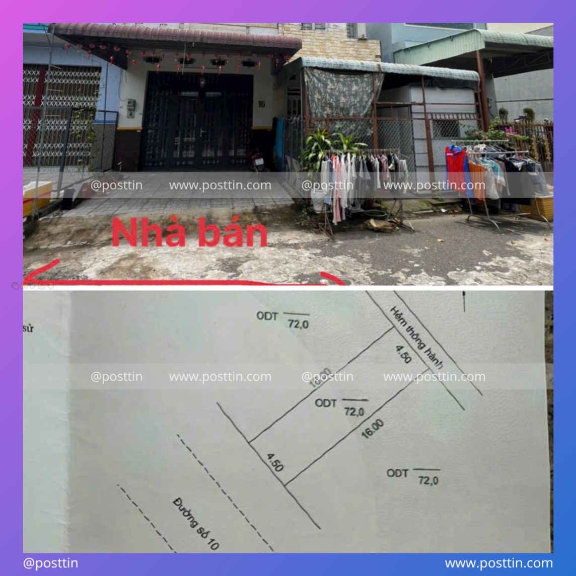 Nhà 1 trệt 1 lửng 72m² trung tâm An Giang - Giá hấp dẫn