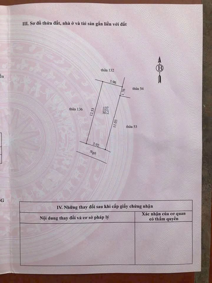 Lô đất vuông vắn, nở hậu tại ngõ phố Cựu Khê, Hải Phòng - Cơ hội đầu tư sinh lời