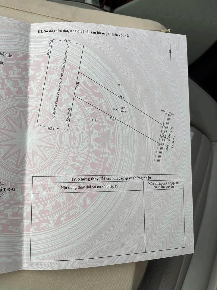 Mặt tiền DT917 1984m2 - Đất vàng Phong Điền, giá hời