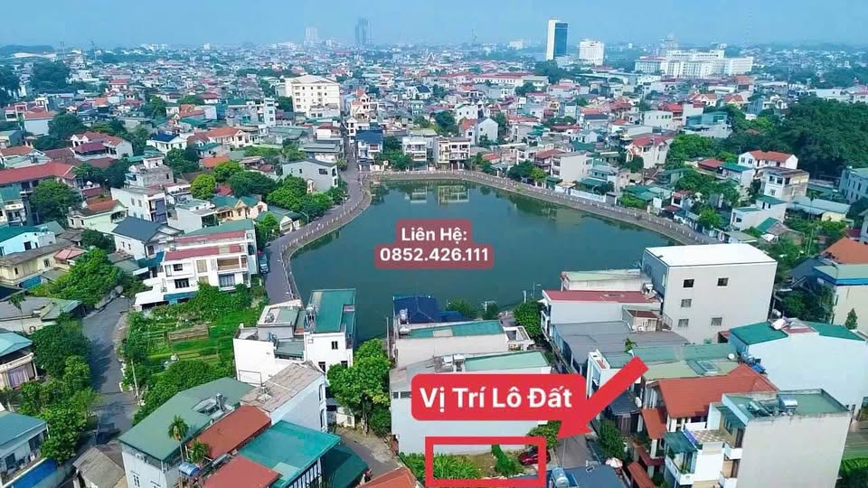 Bán đất nền 2 mặt tiền, gần Hồ Ao Xanh Việt Trì, giá chỉ 4,1 tỷ