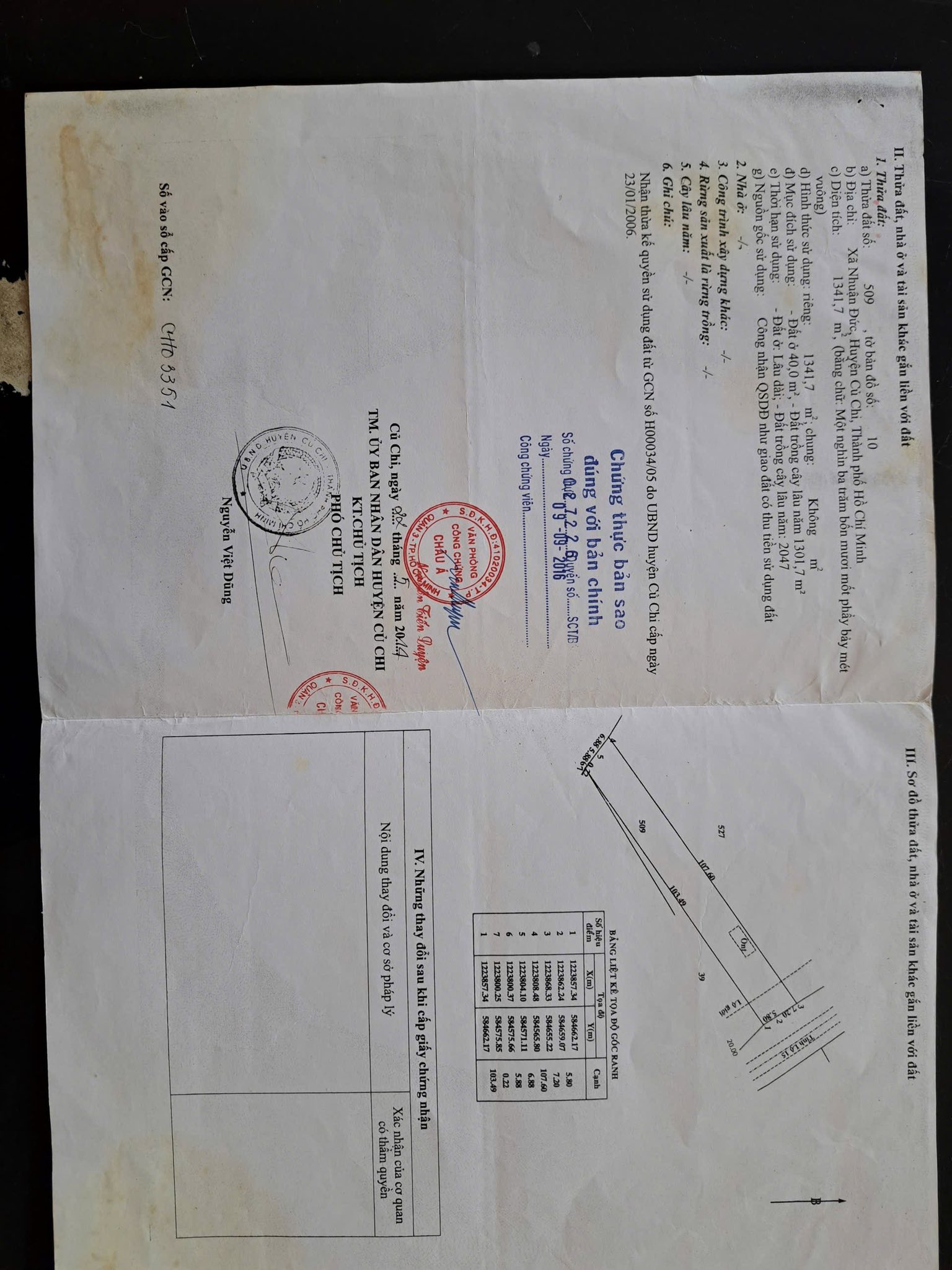 Bán đất 1341m2 mặt tiền ỉnh lộ 15, Củ Chi, 10 tỷ