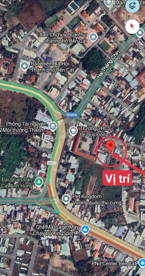 Đất Bến Cát giá mềm, sát trường Lê Quý Đôn, ô tô vi vu