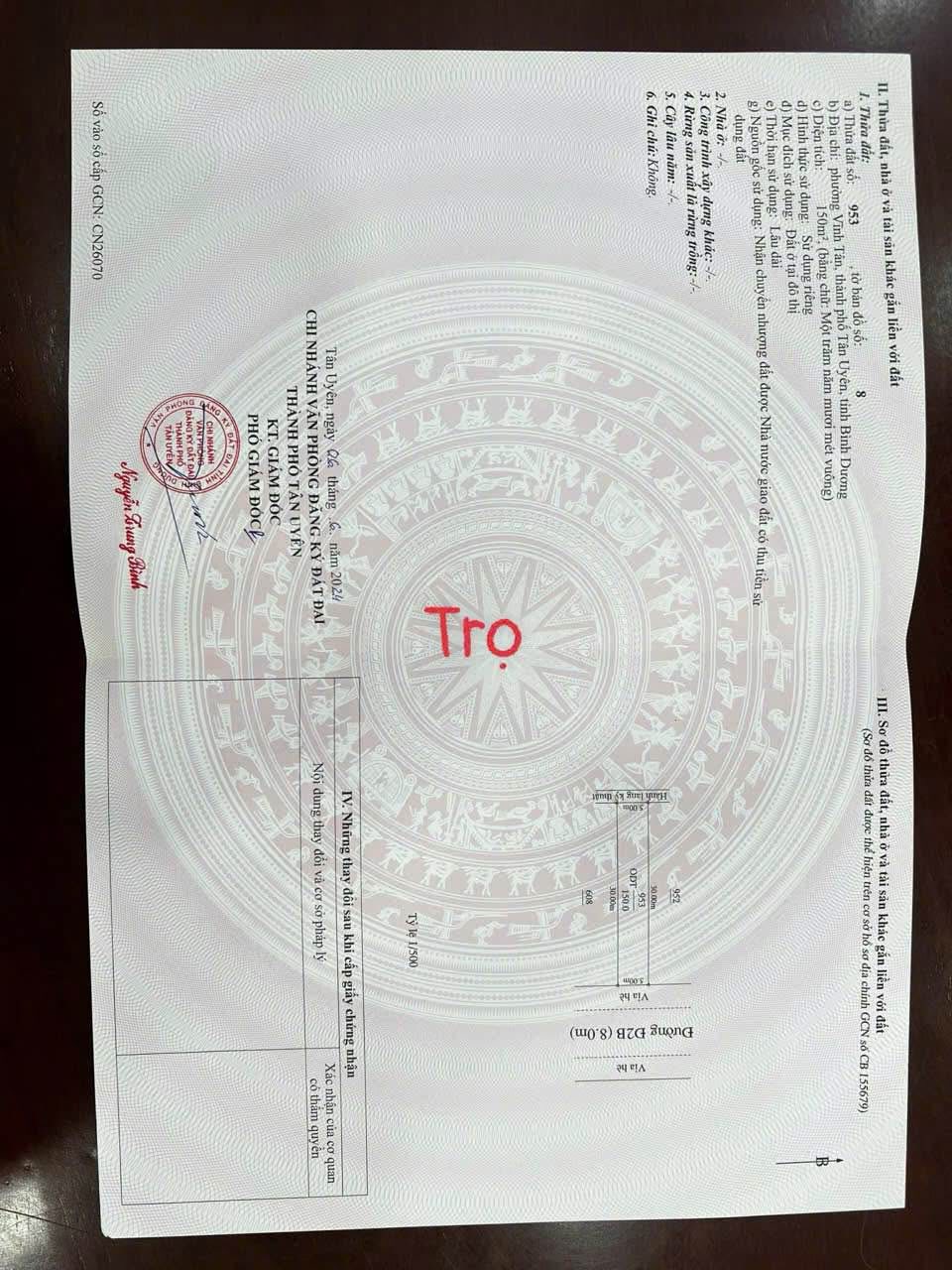 Chính chủ bán gấp dãy trọ 5m x 30m, thu nhập ổn định, giá chỉ 2 tỷ