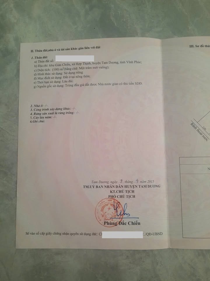 Đất vàng Giàn Chiếu 100m² full thổ cư, cạnh góc thoáng mát, giá hời