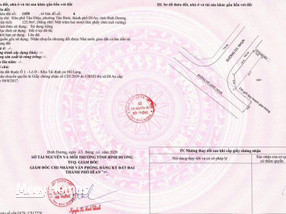 Bán lô góc đầu cổng tái định cư Hố Lang, Tân Bình, Dĩ An - 125.9m²