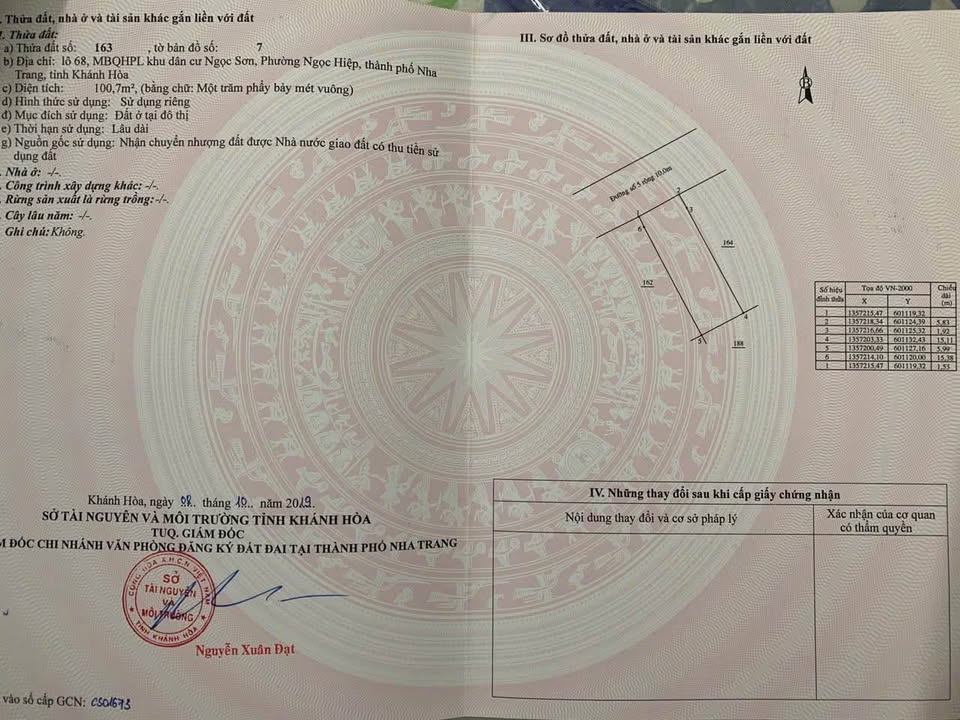 Đất nền khu tái định cư Ngọc Sơn, phường Ngọc Hiệp